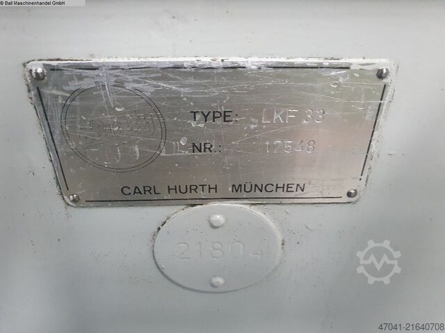 Stroj za rezkanje utorov HURTH LKF 33