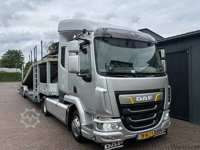 汽车运输货车 DAF LF 230 5 Car Veldhuizen Autotransporter Euro 6 ...