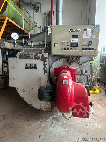 Loos 3200 kg/t 13 bar inkl. Weishaupt-brenner Loos 3200kg/h 13Bar inkl.Weishaupt Brenner Loos 3200kg/h 13Bar inkl.Weishaupt Brenner