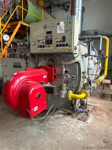 Loos 3200 kg/t 13 bar inkl. Weishaupt-brenner Loos 3200kg/h 13Bar inkl.Weishaupt Brenner Loos 3200kg/h 13Bar inkl.Weishaupt Brenner