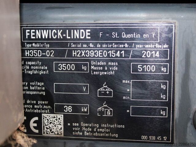  Linde H 35 D-02  393  GETR