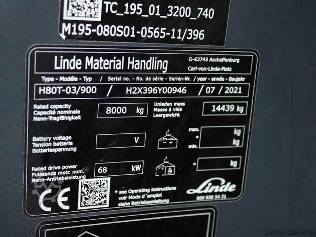 Linde H 80 T