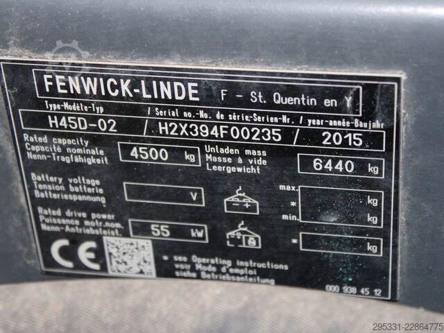  Linde H 45 D-02 394