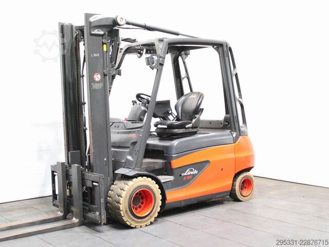 รถโฟล์คลิฟท์ไฟฟ้า 4 ล้อ Linde E 35 L-01  387