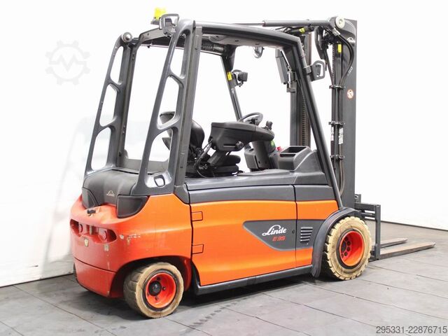 รถโฟล์คลิฟท์ไฟฟ้า 4 ล้อ Linde E 35 L-01  387