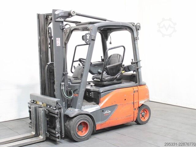 Электрический 4-х колесный вилочный погрузчик Linde E 20 PL-02 386