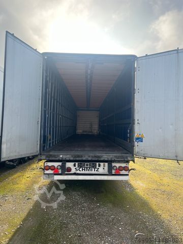 Ανοιχτό ημιρυμουλκούμενο με μουσαμά SCHMITZ CARGOBULL SCS 24L SCB Liftachse, Speedcurtainsider