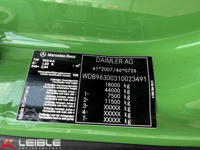 Chłodnia (samochód ciężarowy) MERCEDES-BENZ Antos 1836*Kühlkoffer*Carrier*LBW*Komplettzug