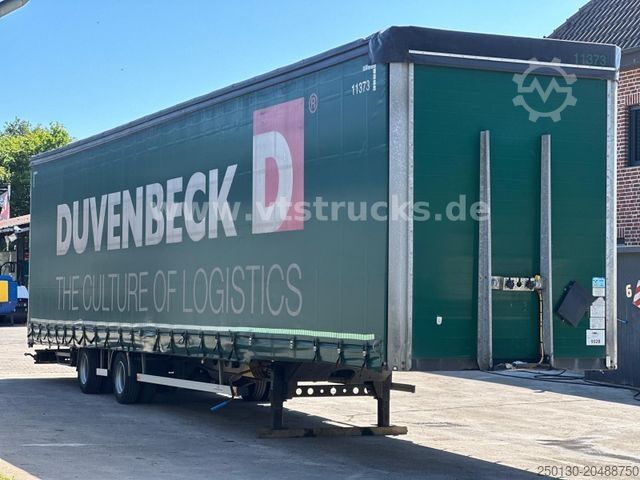 Naczepa otwarta z plandeką H&W HWDPSS32 Curtainsider 2-Achser