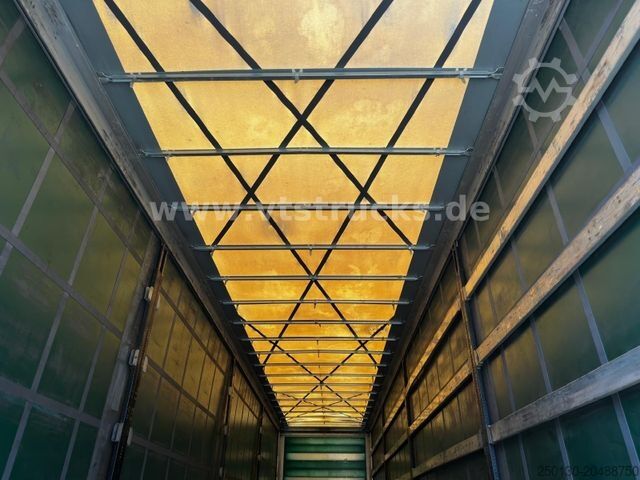 Naczepa otwarta z plandeką H&W HWDPSS32 Curtainsider 2-Achser
