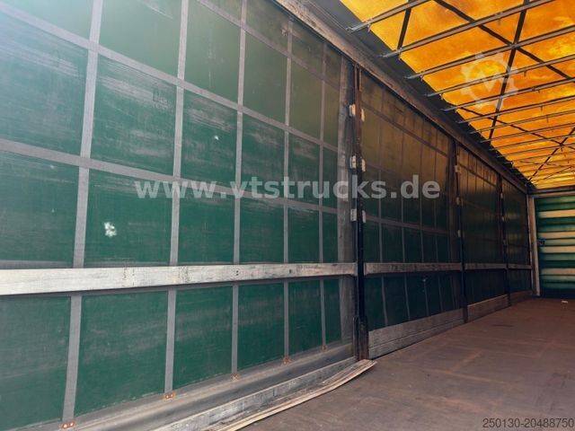 Naczepa otwarta z plandeką H&W HWDPSS32 Curtainsider 2-Achser