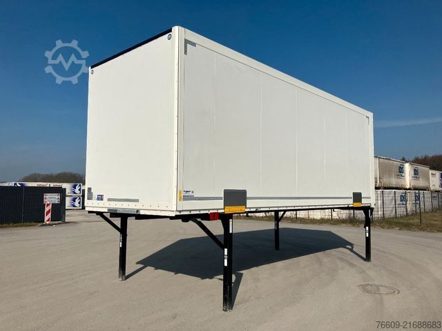 Swap body trailer KRONE Wechselbrücke Kühlaufbau