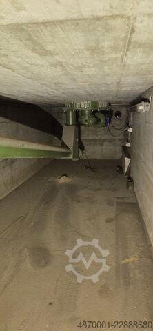 Impianto di estrazione da silo con coclea di trasporto Silo-Austragungsanlage mit Förderschneck 