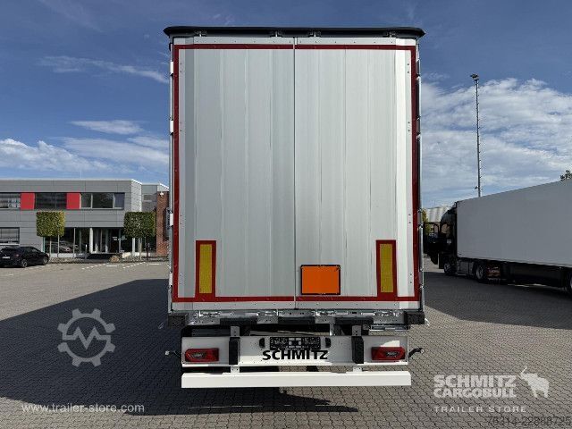 Odprta polprikolica s ponjavo Schmitz Cargobull Curtainsider Standard Getränke