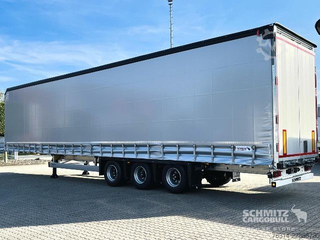 Odprta polprikolica s ponjavo Schmitz Cargobull Curtainsider Mega Getränke