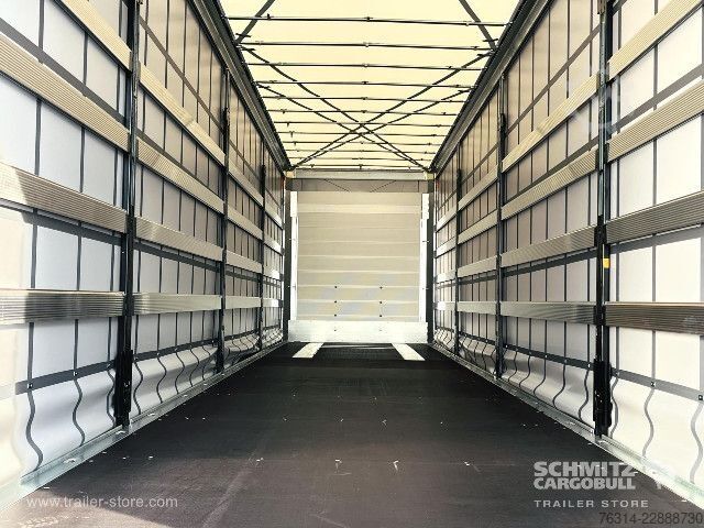 Odprta polprikolica s ponjavo Schmitz Cargobull Curtainsider Mega Getränke