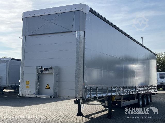 Odprta polprikolica s ponjavo Schmitz Cargobull Curtainsider Mega Getränke