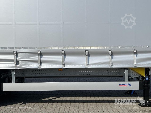 Odprta polprikolica s ponjavo Schmitz Cargobull Curtainsider Mega Getränke