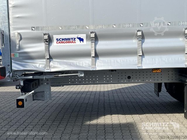 Odprta polprikolica s ponjavo Schmitz Cargobull Curtainsider Mega Getränke