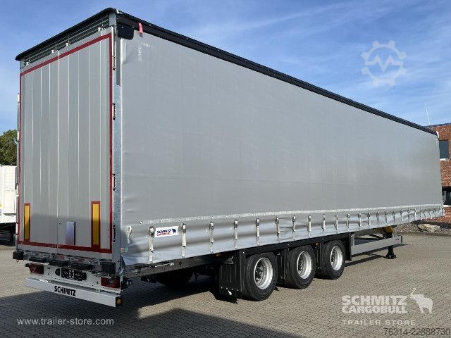 Odprta polprikolica s ponjavo Schmitz Cargobull Curtainsider Mega Getränke