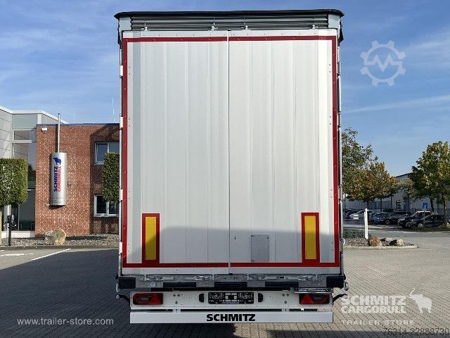 Odprta polprikolica s ponjavo Schmitz Cargobull Curtainsider Mega Getränke