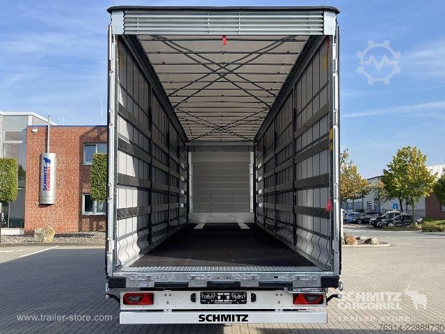 Odprta polprikolica s ponjavo Schmitz Cargobull Curtainsider Mega Getränke