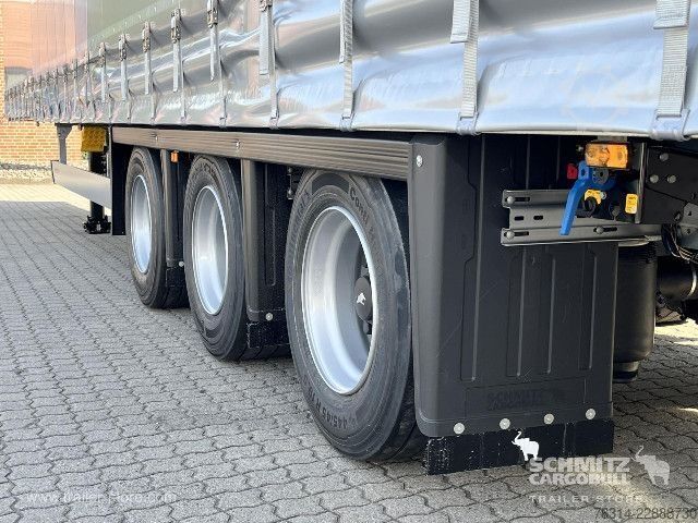 Odprta polprikolica s ponjavo Schmitz Cargobull Curtainsider Mega Getränke