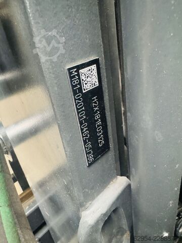 Forklift elektrik me 3 rrota Linde E 16 C-01 Triplex Batterie Bj.22