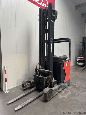 Pirunari lift Linde R20 -01Triplex Klammergabel
