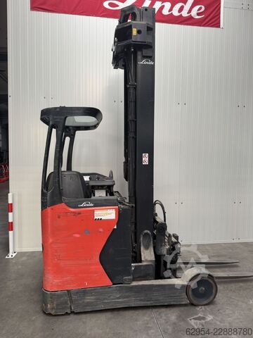 Pirunari lift Linde R20 -01Triplex Klammergabel