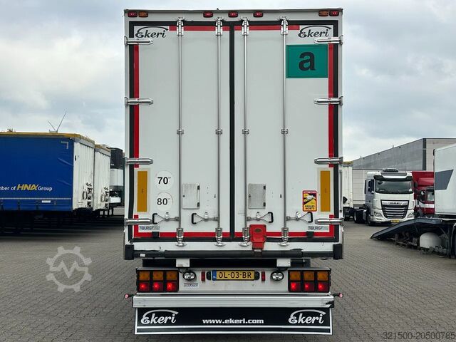 הובלה בקירור/קפוא Ekeri Full Side Opening / Thermo King SLX400 / Lift-A...
