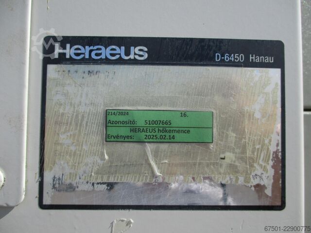  Heraeus 250 C ° elektrisch Industrieofen NTU 100/50 (3549)