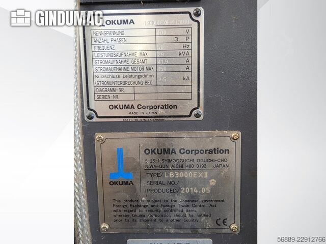  Okuma LB3000EXII