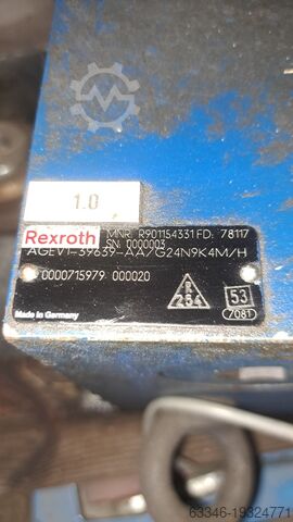 System sterowania REXROTH Abschaltblock
