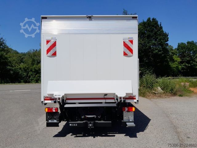 LKW mit Getränkeaufbau DAF FA XB 290 16t Swing-Board-Aufbau