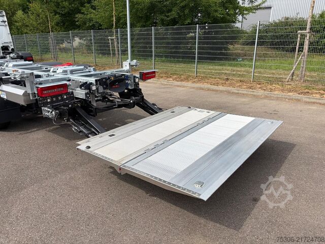 Camión con caja móvil DAF FAN XG 480 Multiwechsler 1120-1320 Ladebordwand