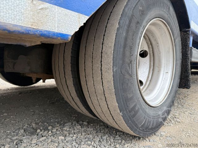 Përkrahëse gjysmërimorkio me platformë të ulët LANGENDORF SATÜ 30-10,0M Tieflader 3 Achse - mit Radmulden
