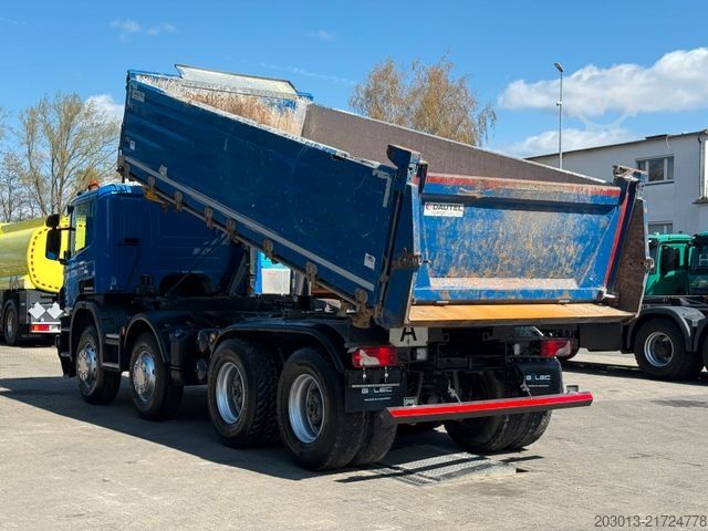 तीन तरफा डंप ट्रक SCANIA P 410 8x4 Dreiseitenkipper DAUTEL