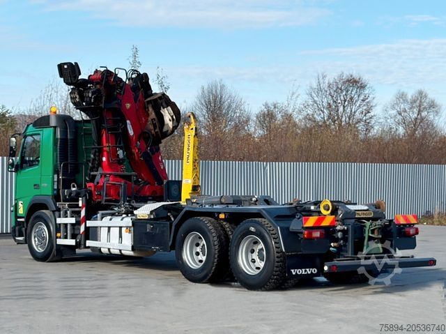 Roll-off tipper truck VOLVO FMX 460 * Abrollkipper + EPSILON 150Z79 * 6x4