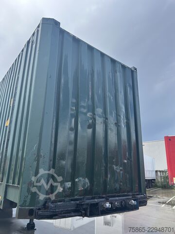  Krone Box Liner / Chassis + 45 Ft High Cube Container...