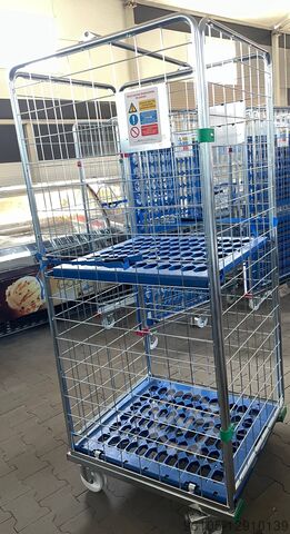 Wanzl boxing roll cage Transport trolley 