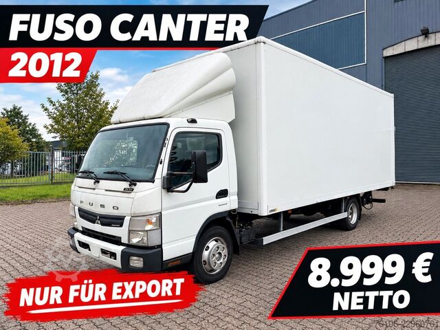 کامیون جعبه‌ای FUSO Canter 7C15 Koffer mit Ladebordwand
