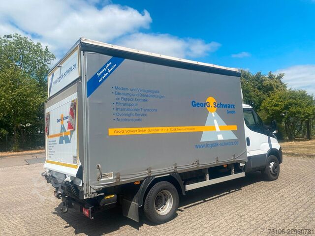 Verhollinen pakettiauto IVECO Daily 72C18 Hi-Matic Schiebe Plane +LBW