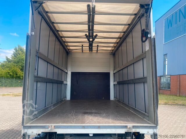 Verhollinen pakettiauto IVECO Daily 72C18 Hi-Matic Schiebe Plane +LBW