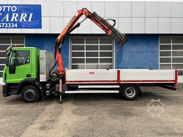 Fast karosseri med kran Iveco Eurocargo 120e25