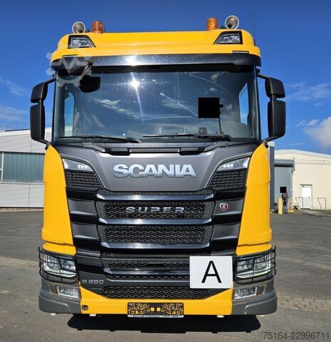 Tresidig tipplastbil SCANIA R 650 6x4 Bordmatik