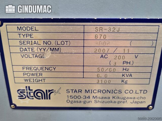 Máy tiện kiểu Thụy Sĩ Star SR-32J