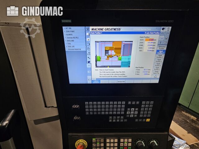 Горизонтальный токарный станок DOOSAN LYNX 2100LYA