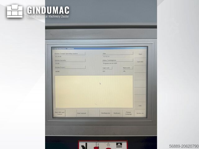 Nospiediet bremžu TRUMPF TruBend 7036