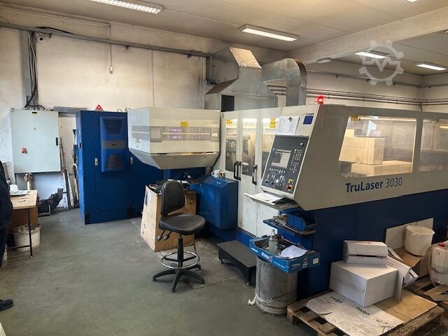 TruFlow 3200 TRUMPF TruLaser 3030